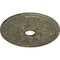 Ekena Millwork Rose and Ribbon Medallion (Canopies up to 4"), 23 5/8"OD x 4"ID x 1 1/2"P, Witch Hazel Crackle CM23ROWHC - alternate 2